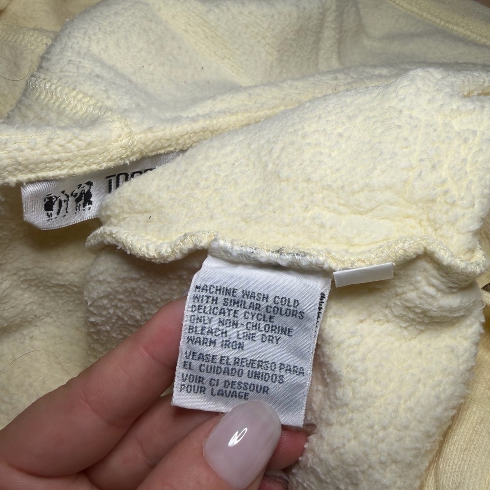 Vintage Cream Knit Button-Up Cardigan - Picture 8 of 8